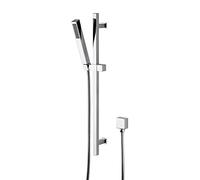 Hudson Reed A3181 Kubix ǀ Modern Bathroom Square Slide Rail Kit, 684mm x 118mm, Chrome