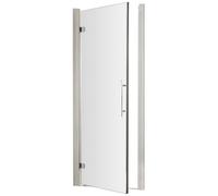 Hudson Reed Apex Hinged Shower Door | Chrome | Glass/Aluminium | 800mm