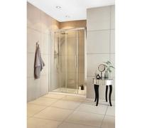 Hudson Reed Apex Chrome Sliding Door Shower Enclosure 1000x1000x8mm