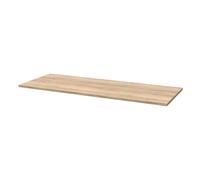 Hudson Reed Autumn Oak MFC Laminate Worktop | Bleached Oak | 1205mm x 390mm x 18mm