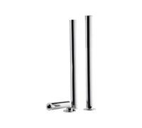 Hudson Reed Chrome Adjustable Bath Legs With Polished Shrouds (Da314) Wras Approved