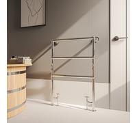 Hudson Reed Countess Traditional Heated Towel Rail 966 x 673mm Polished Chrome