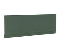 Hudson Reed Dark Green Bath Panel 1700mm - Traditional Side MDF LOP805