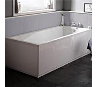 Hudson Reed Eternalite Linton Single Ended Bath 1800 x 800mm with Side & End Panel