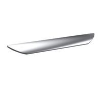 Hudson Reed Finger Pull Furniture Handle, Aluminium Built Centres Contemporary, Modern Bathroom Accessory In Chrome, 224mm
