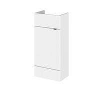 Hudson Reed Fitted Unit Mfc Painted Gloss Gloss White Contemporary 5 Year Guarantee 400X255X864mm