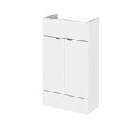 Hudson Reed Fitted Unit Mfc Painted Gloss Gloss White Contemporary 5 Year Guarantee 500X255X864mm