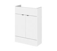Hudson Reed Fitted Unit Mfc Painted Gloss Gloss White Contemporary 5 Year Guarantee 600X255X864mm