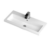 Hudson Reed Full Depth Polymarble Furniture Basin | White | 800mm