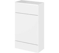 Hudson Reed Fusion 500mm Compact Wc Unit And Top, Gloss White, Freestanding