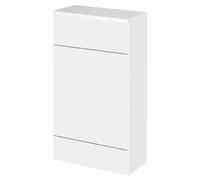 Hudson Reed Fusion Gloss White 500mm Compact WC Toilet Unit & Top