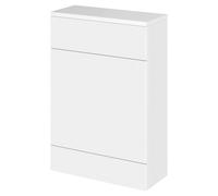Hudson Reed Fusion Compact Combination Toilet Unit with Worktop | Gloss White | MDF | 600mm