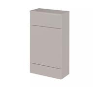 Hudson Reed Fusion Compact Combination Toilet Unit with Worktop | Matt Pebble Grey | MFC | 500mm