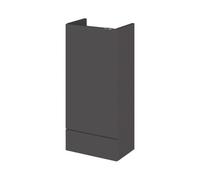 Hudson Reed 400Mm Base Unit - Compact - Gloss Grey, Grey