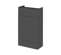 Hudson Reed Fusion Compact Toilet Unit | Gloss Grey | MDF | 500mm