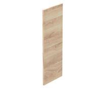 Hudson Reed Fusion Fitted Decorative End Panel | Bleached Oak | MFC | 370mm