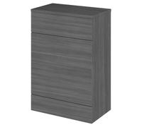Hudson Reed Fusion Woodgrain Combination Toilet Unit with Worktop | Anthracite | MDF | 600mm