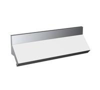 Hudson Reed Handles Profile Handle Centres, Aluminium Built Finger Pull For Bathroom Cabinets And Drawers In Chrome Finish, 160mm