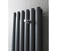 Hudson Reed HL316 Modern Bathroom Magnetic Radiator Towel Hook Heating Accessory, 83mm x 32mm, Chrome