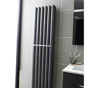 Hudson Reed HL318 Revive Modern Towel Rail for Bathroom Radiator, Chrome, Set of 2 Pieces