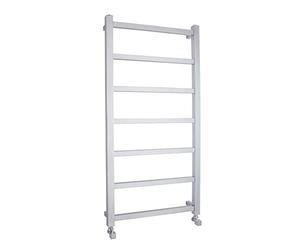 Hudson Reed HL376 Eton | Modern Bathroom Vertical Wall Hung Heated Towel Rail, 1200mm x 600mm, Chrome, Set of 2 Pieces