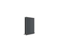 Nuie Revive Horizontal Double Panel Radiator 600 X 412Mm Anthracite, Grey