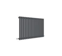 Nuie Revive Horizontal Single Panel Radiator 600 X 992Mm Anthracite, Grey