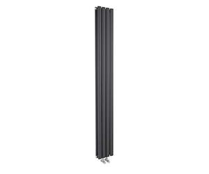 Hudson Reed HRE009 1800 x 236 mm Revive Compact Double Panel Radiator - Anthracite