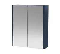 Hudson Reed Juno 600Mm Mirror Unit (50/50) - Midnight Blue