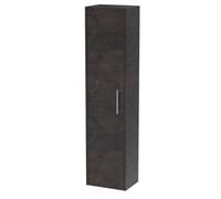 Hudson Reed Juno Wall Hung 350mm Tall Unit - Metallic Slate, Silver