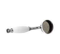 Hudson Reed Large Traditional Handset - White/Chrome