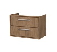 Hudson Reed Lille Wall Hung Double Drawer Vanity Unit