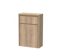 Hudson Reed Lille Woodgrain Toilet Unit | Bleached Oak | MFC | 500mm