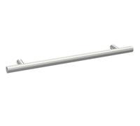 Hudson Reed Knurled Bar Handle 192Mm Centres - Satin Chrome