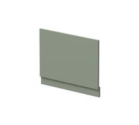 Hudson Reed Matt Bath End Panel with Plinth | Fern Green | MDF | 750mm