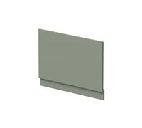 Hudson Reed Matt Bath End Panel with Plinth | Fern Green | MDF | 800mm