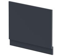 Hudson Reed Matt Black Bath Panel 750mm - End MDF BPR1412