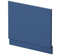 Hudson Reed Matt Blue Bath Panel 800mm - End MDF MOF372