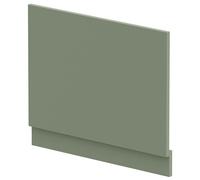 Hudson Reed Matt Green Bath Panel 800mm - End MDF BPR813