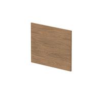 Hudson Reed MFC Square Shower Bath End Panel | Antique Oak | MDF | 700mm