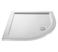 Hudson Reed Quadrant Shower Tray 700 x 700mm - White, White