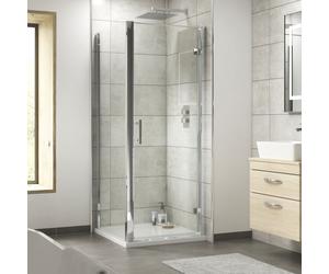 Hudson Reed Pacific Hinged Door Rectangular Shower Enclosure 900mm x 700mm