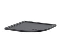 Hudson Reed Pearlstone Slate Quadrant Shower Tray | Slate Grey | Acrylic/Stone Resin | 1000mm x 1000mm x 40mm