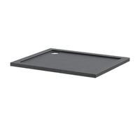 Hudson Reed Pearlstone Slate Rectangular Shower Tray | Slate Grey | Acrylic/Stone Resin | 1100mm x 900mm x 40mm