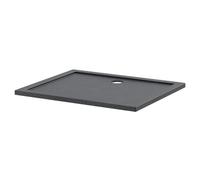 Hudson Reed Pearlstone Slate Rectangular Shower Tray | Slate Grey | Acrylic/Stone Resin | 1200mm x 1000mm x 40mm