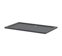 Hudson Reed Pearlstone Slate Rectangular Shower Tray | Slate Grey | Acrylic/Stone Resin | 1500mm x 900mm x 40mm