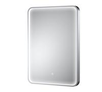 Hudson Reed Pictor Led Touch Sensor Inset Framed Mirror With Demister, Chrome, 700 X 500 mm