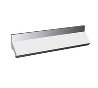 Hudson Reed Profile Finger Pull Furniture Handle, Aluminium Built Centres Contemporary, Modern Bathroom Accessory In Chrome, 224mm