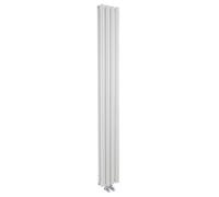 Hudson Reed Revive Double Designer Vertical Radiator 1800mm x 237mm White