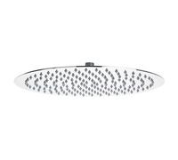 Hudson Reed Round Fixed Shower Head | Chrome | Stainless Steel | 400mm